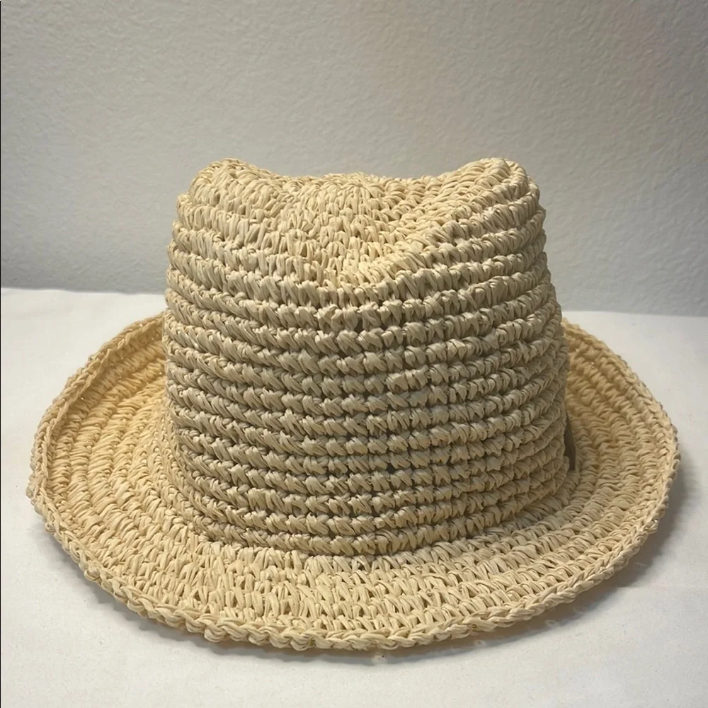 Original Penguin Cream Woven Hat